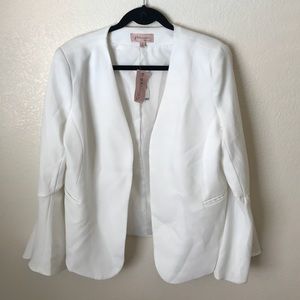 NWT Philosophy Apparel Peplum Sleeve Blazer (12)